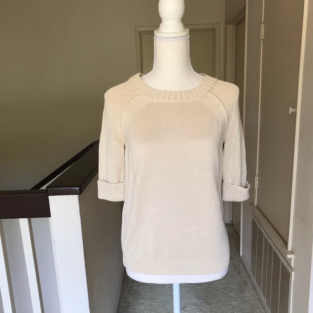 J.Crew silk knit top